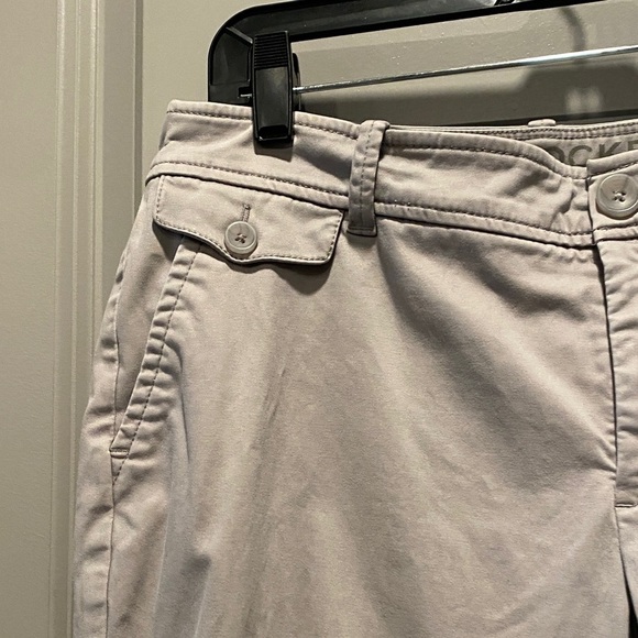 Dockers Hello Smooth Size 14M Light Gray Chinos 97% Cotton - Picture 3 of 7